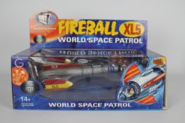 Product Enterprise - A Gerry Anderson die cast metal Fireball XL world space patrol vehicle.