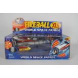 Product Enterprise - A Gerry Anderson die cast metal Fireball XL world space patrol vehicle.