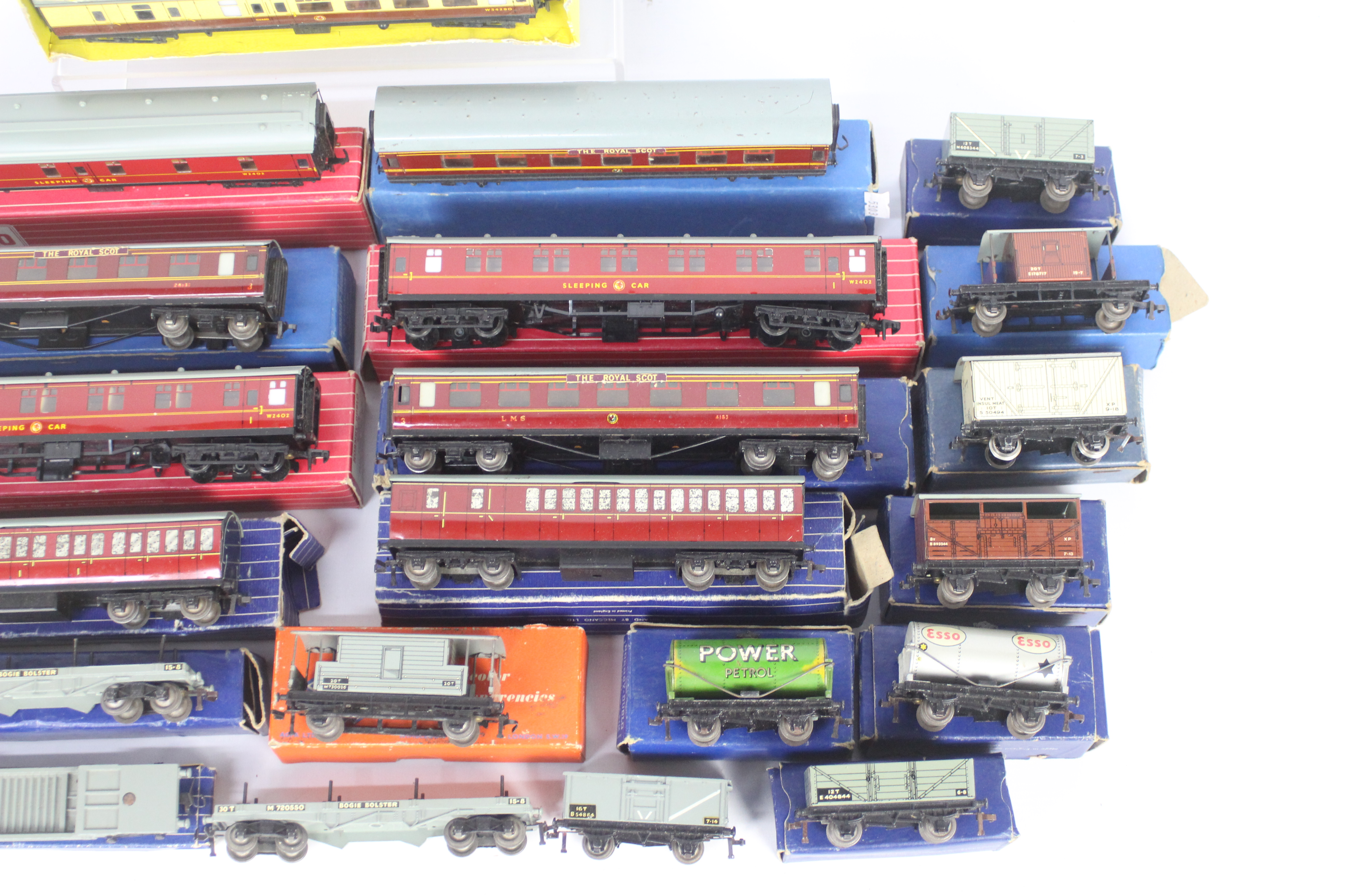 Hornby Dublo - A siding of over 20 predominately boxed Hornby Dublo passenger and freight rolling - Image 3 of 3