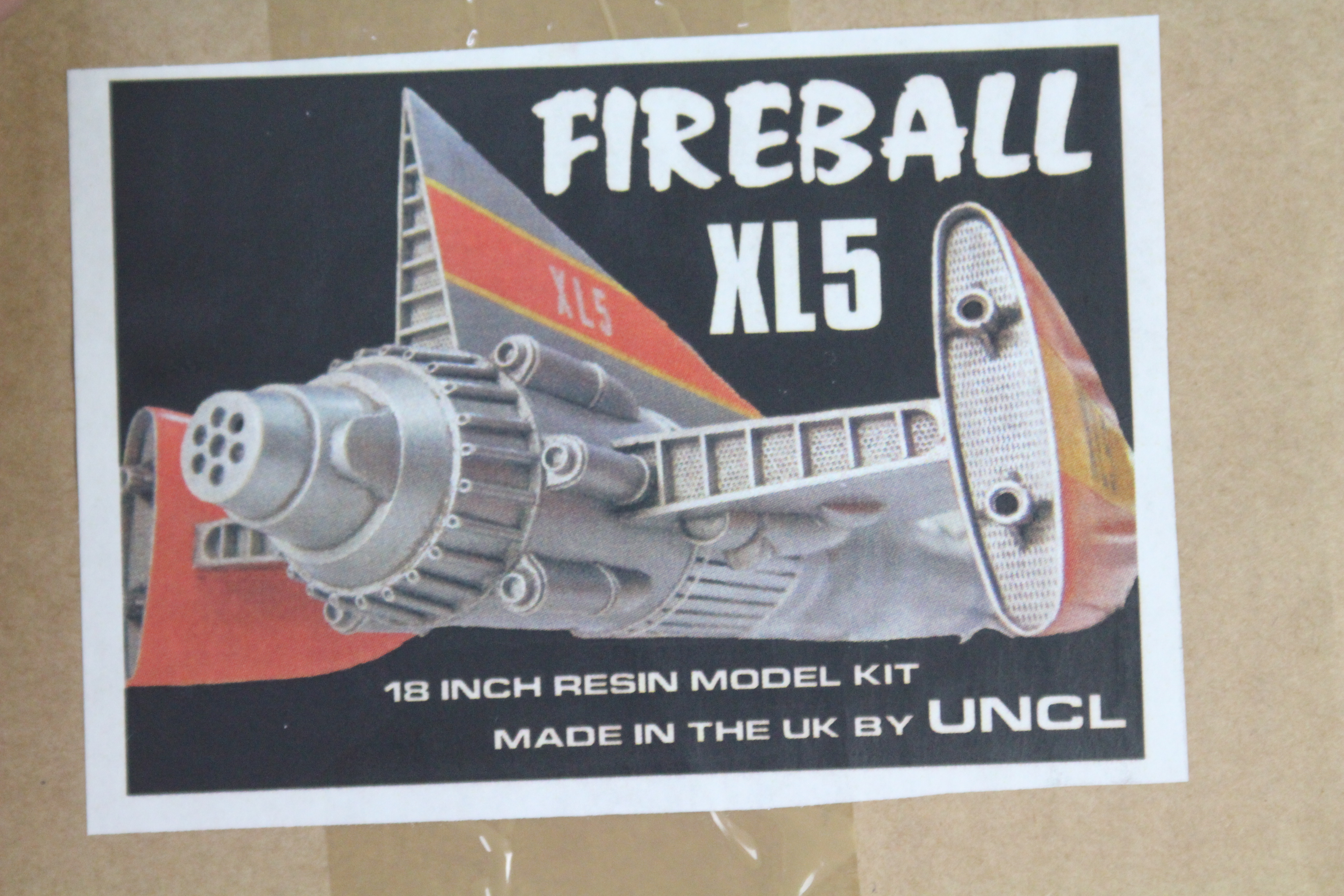 UNCL Models, Gerry Anderson - A boxed UNCL Models 18 inch resin model kit of 'Fireball XL5' . - Image 3 of 3