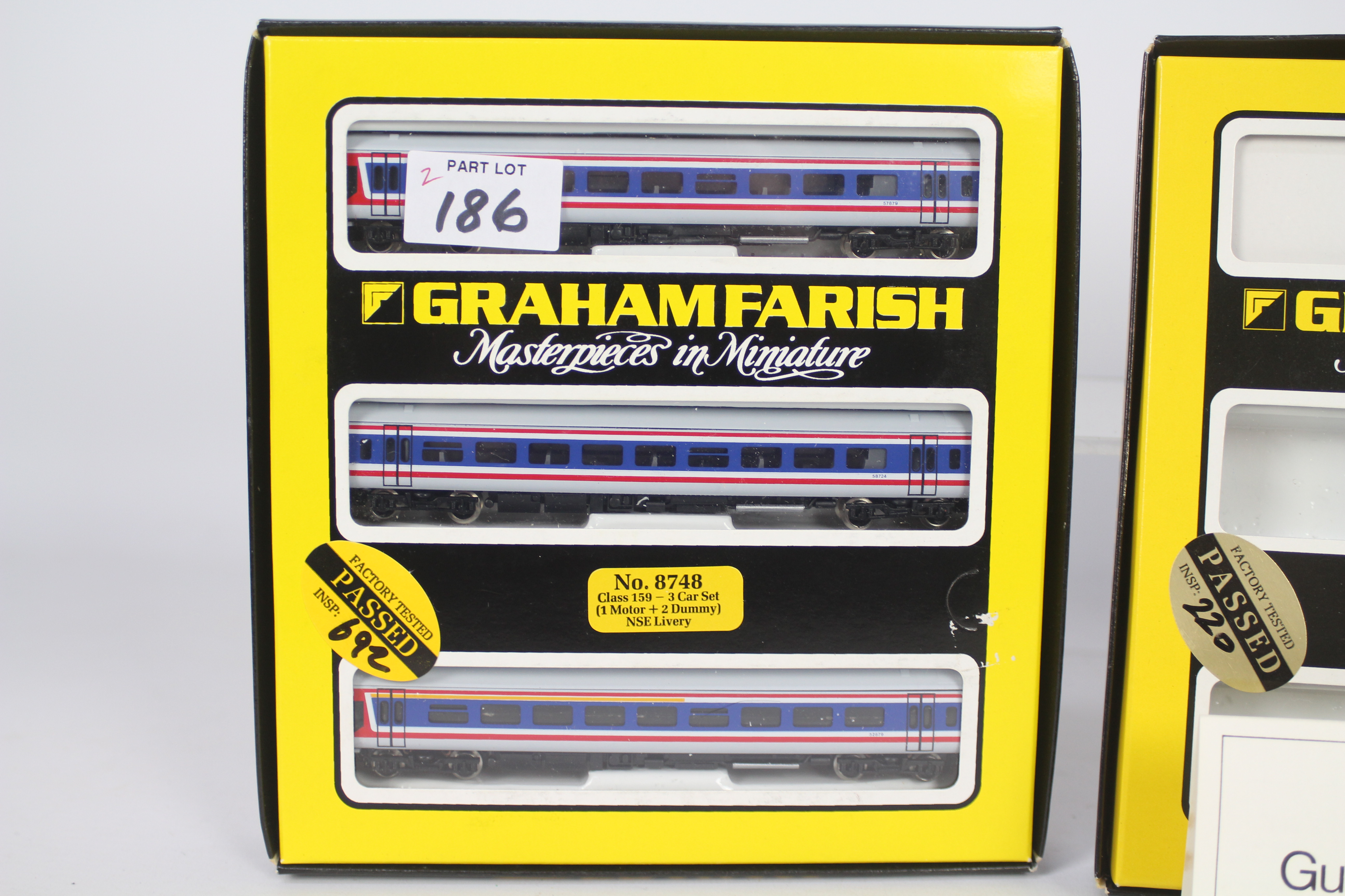 Graham Farish - two N gauge multi-car sets comprising three-car set No. 8748 and two-car set No. - Image 4 of 4