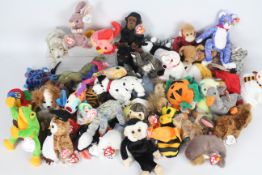 Ty Beanie - The Beanie Babies Collection - A large quantity of 50 x first generation Ty Beanie Baby