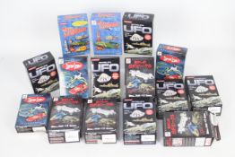 Konami - A collection of 12 boxed Konami 'Candy Toys' from various Gerry Anderson related TV series.