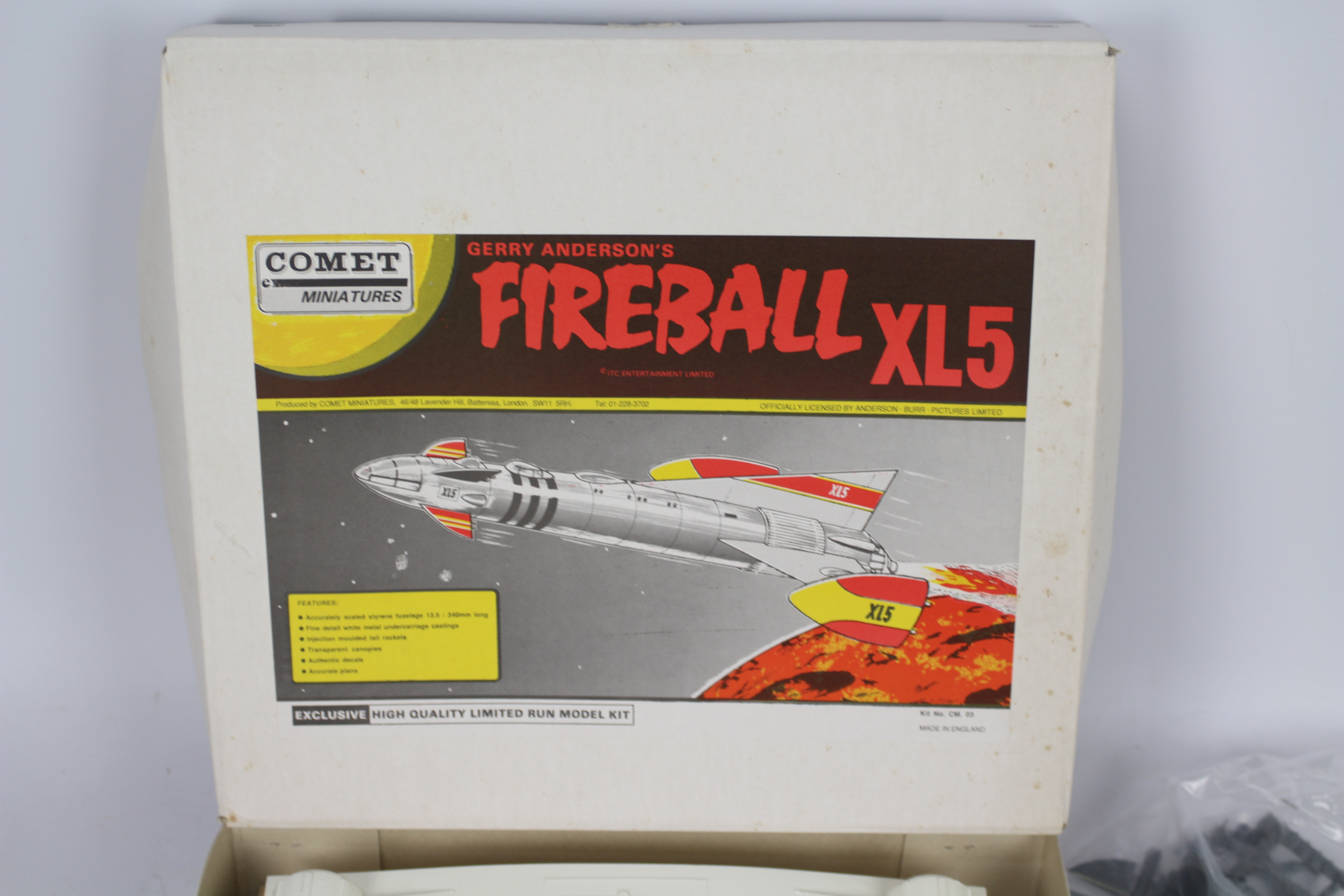 Comet Miniatures - A Gerry Anderson boxed Comet Miniatures CM. - Image 3 of 3