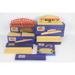 Hornby Dublo - 7 x boxed trackside accessories including # 32170 Through Station,