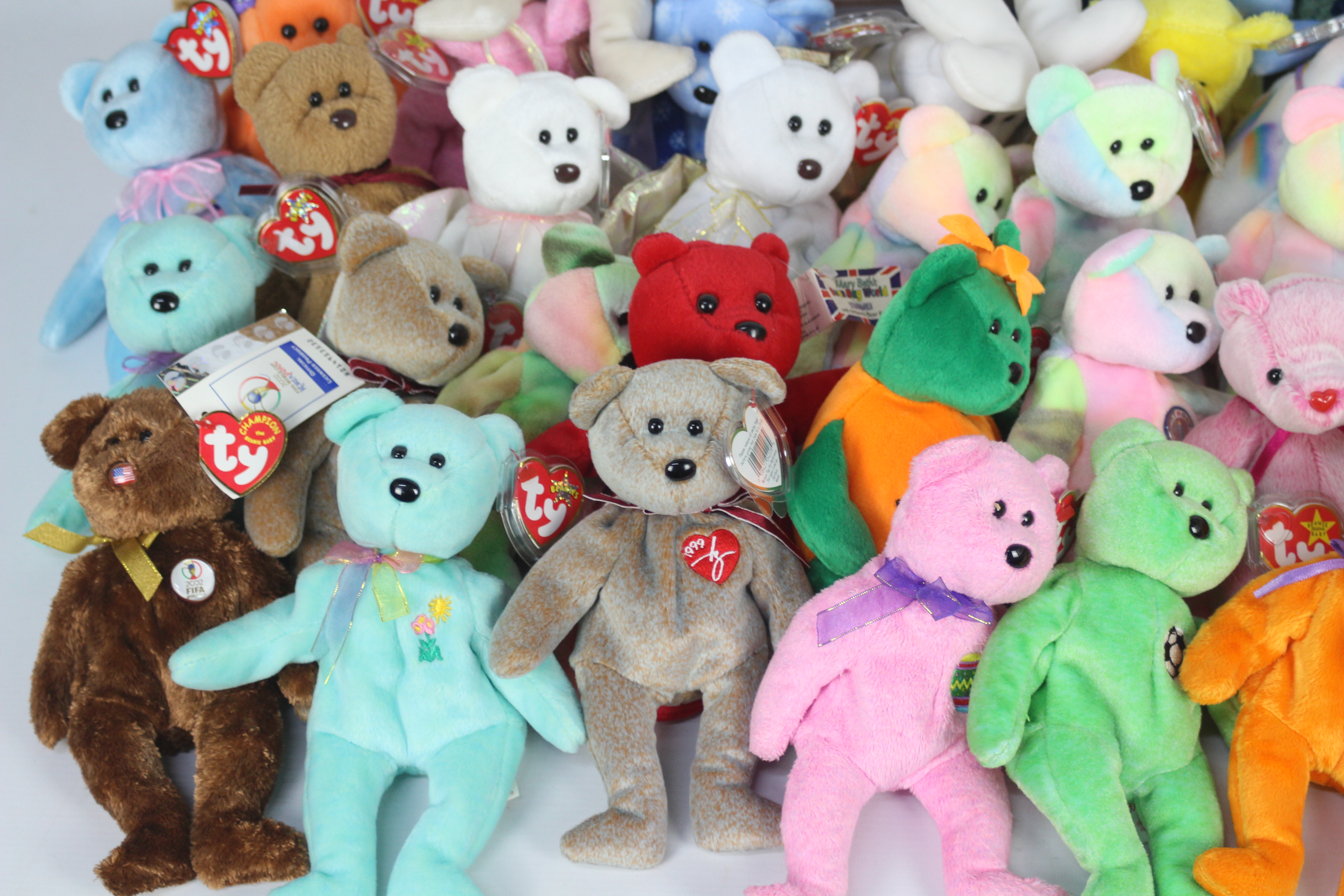 Ty Beanie - The Beanie Babies Collection - A large quantity of 50 x first generation Ty Beanie Baby - Image 2 of 5