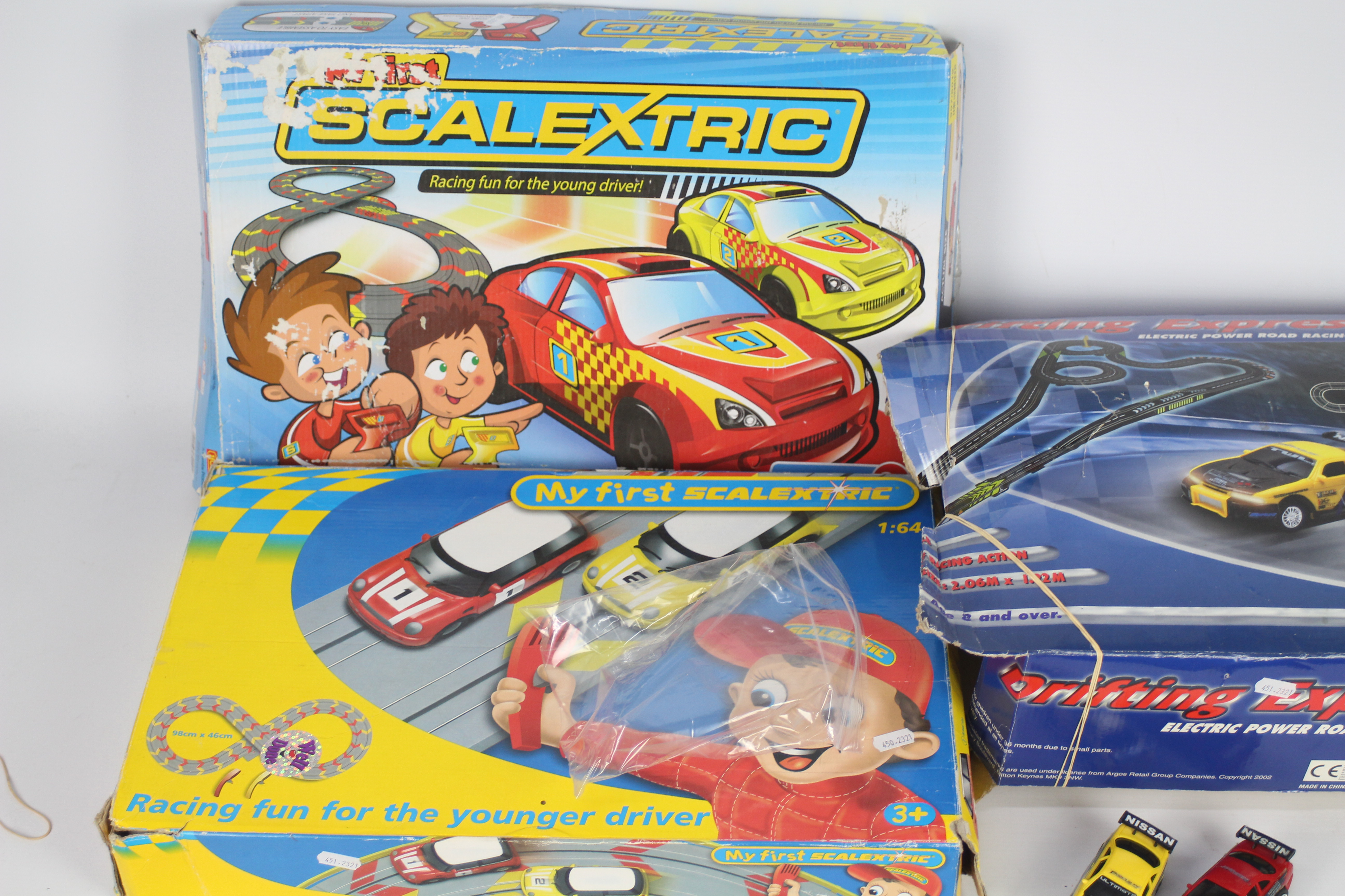 Scalextric - Mega Motors - 3 x boxed slot car sets, # G1119 My First Scalextric, - Image 2 of 5