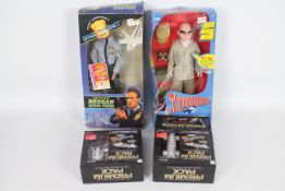 Konami, vivid Imaginations - A collection of TV related action figures and models.