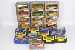 Corgi - 24 x boxed bus models including # C675/13 limited edition Shepherd Neame Brewery Metrobus,