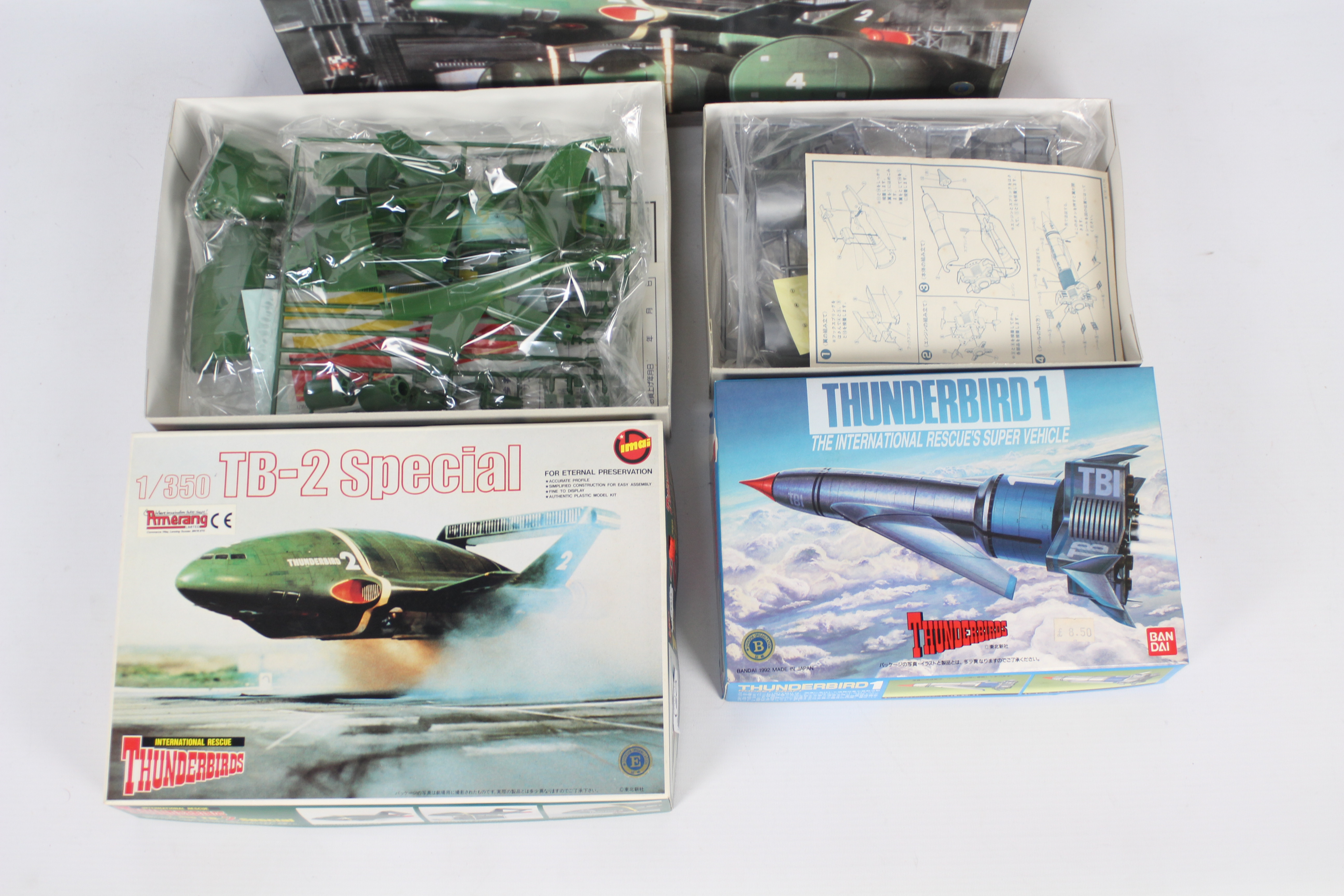 IMAI, Bandai, Gerry Anderson - Three boxed 'Thunderbirds' plastic model kits. - Image 2 of 3