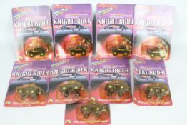 LJN - A collection of 9 carded LJN 'Knight Rider' 'Rough Riders'.