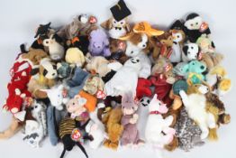 Ty Beanie - The Beanie Babies Collection - A large quantity of 50 x first generation Ty Beanie Baby