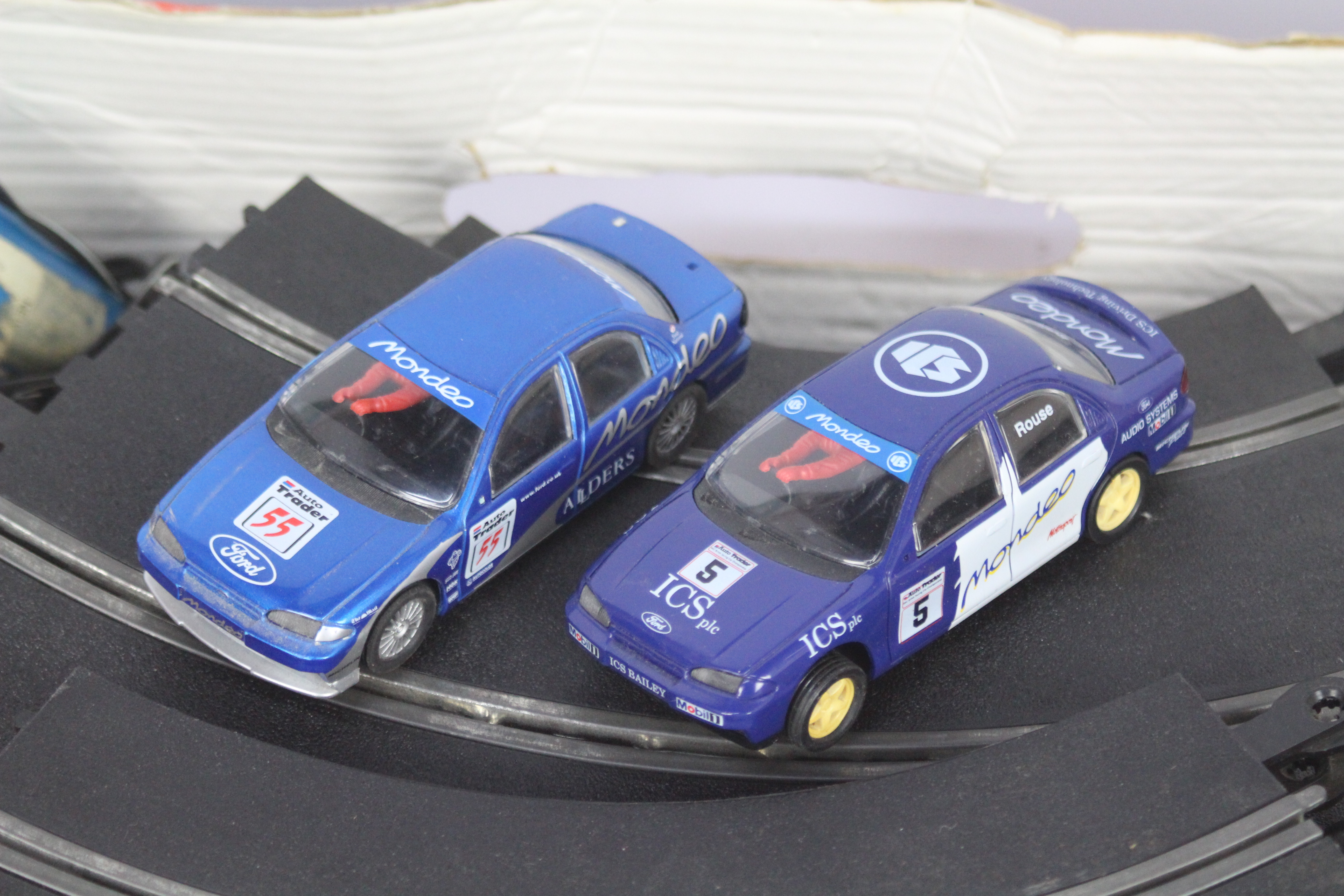 Scalextric - 2 x boxed sets # C805 Eurocars and # C650 Banger Raceway. - Image 5 of 5