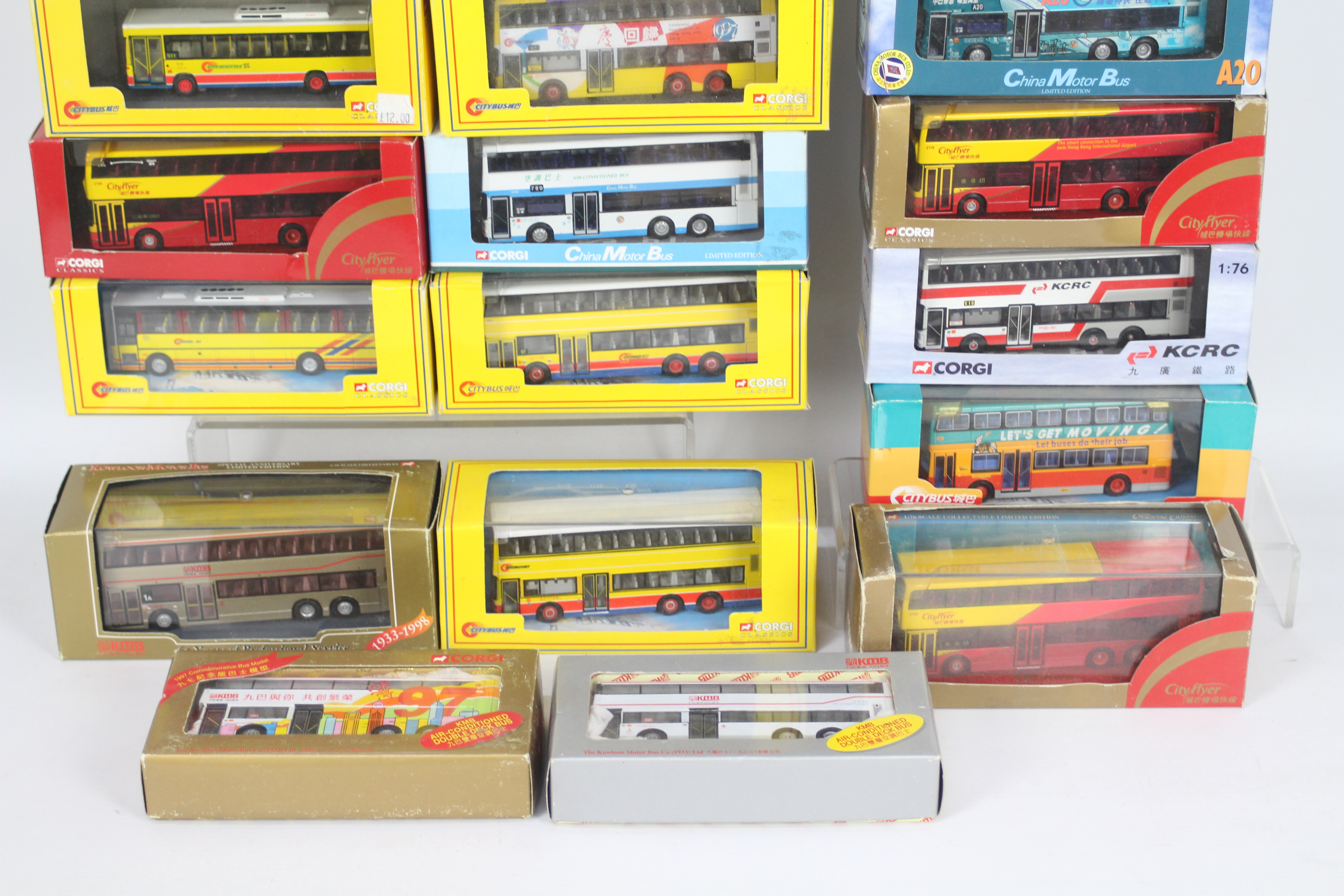 Corgi Classics - 19 diecast 1:76 scale models, Citybus, Cityflyer, etc, - Image 3 of 4