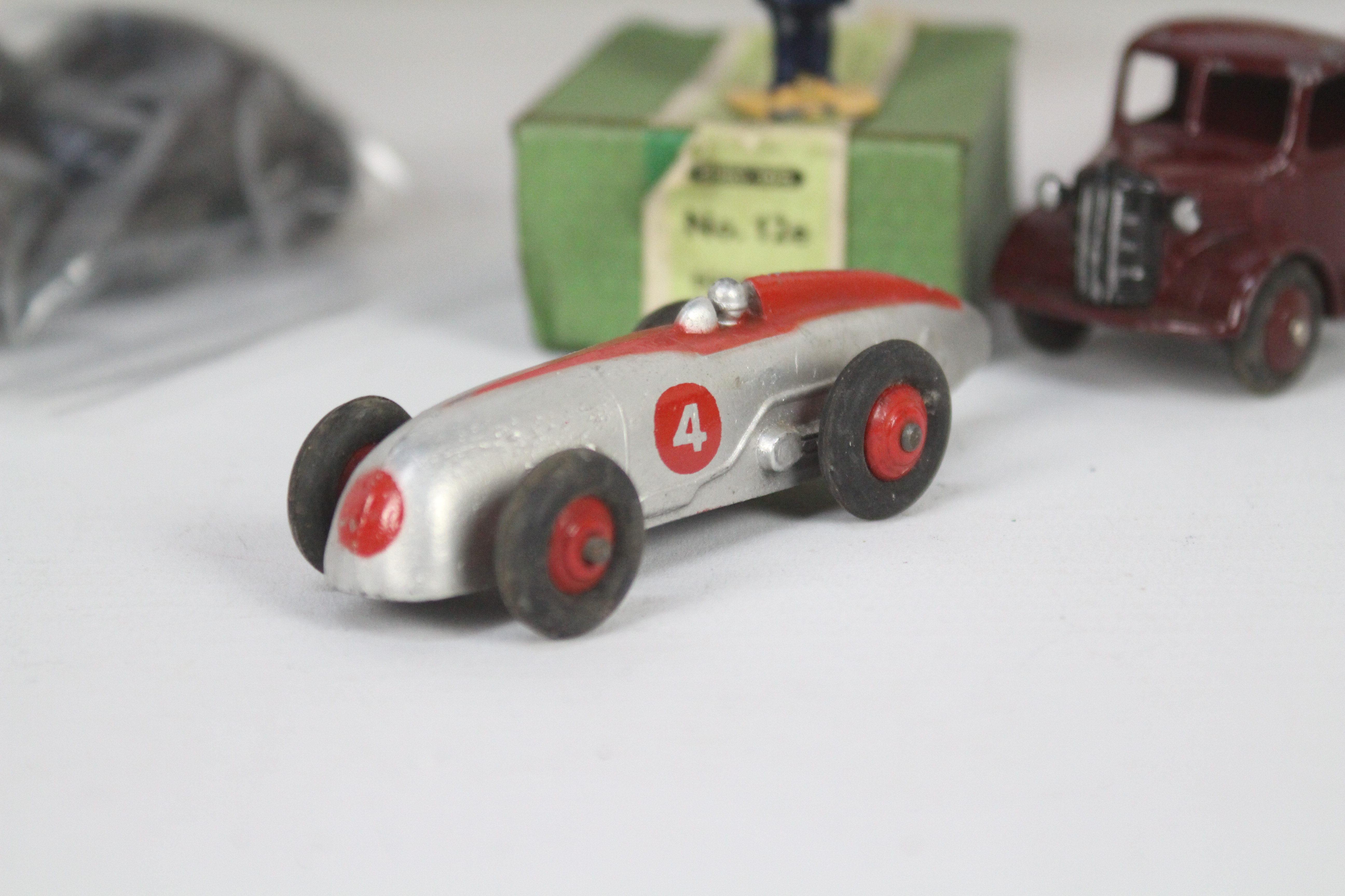 Dinky - A collection of Dinky models including # 220 Racing Car, # 30S Austin Wagon, - Image 4 of 4