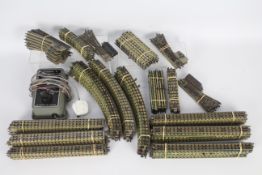 Hornby Dublo - A quantity of 3 rail track including 33 x Curves, 47 x Long Straights,