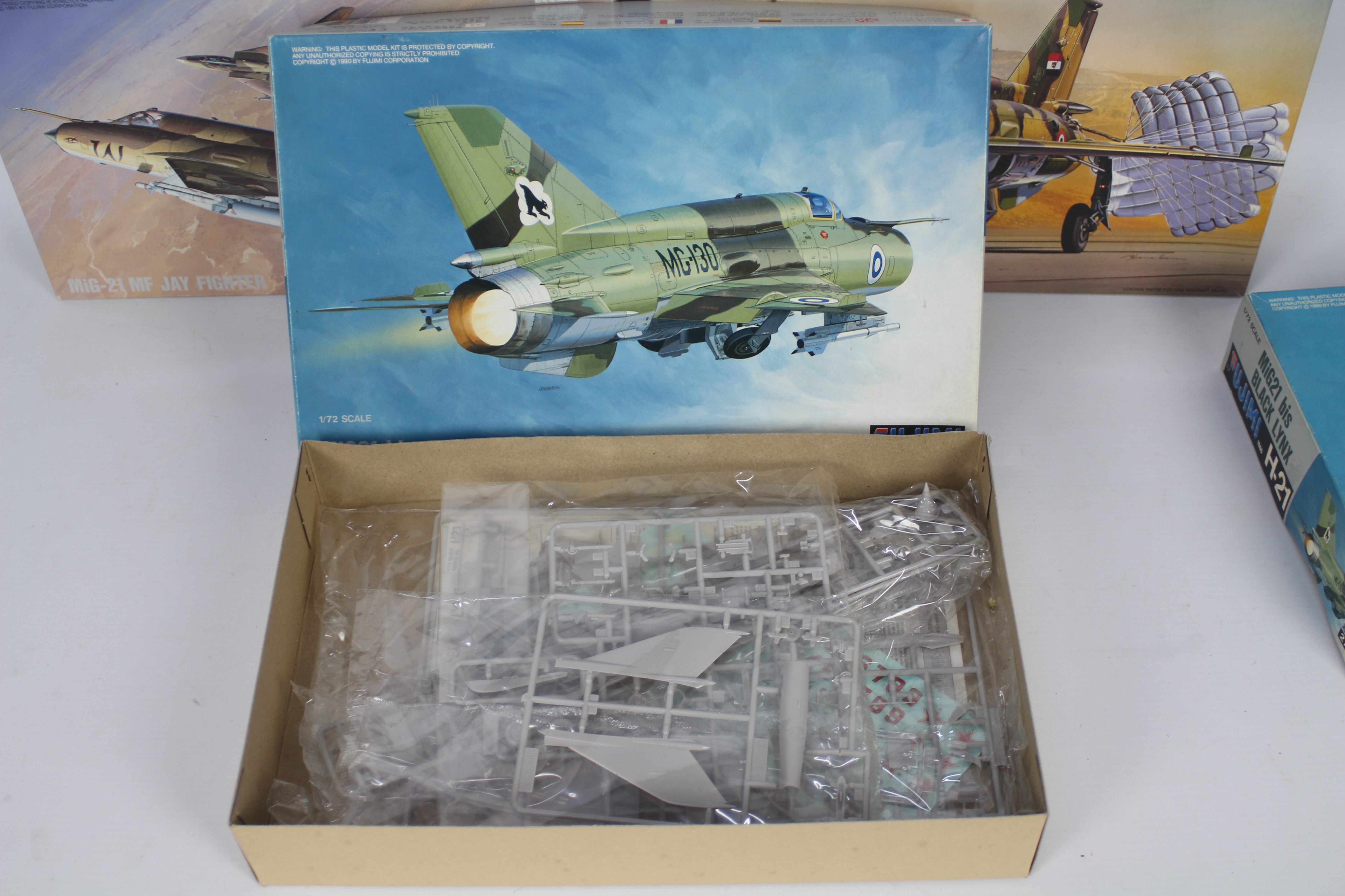 Fujimi - Four boxed 1;72 scale plastic military aircraft model kits. - Image 2 of 3