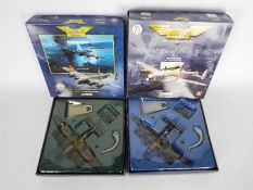 Corgi Aviation Archive - Two boxed 1:144 scale diecast model Lancaster Bombers from Corgi Aviation