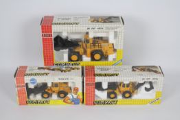 Joal - Three boxed diecast 1:50 scale construction models from Joal.