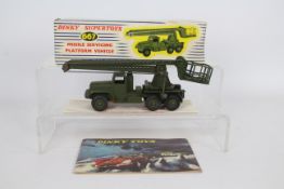 Dinky - A boxed Dinky # 667 Missile Service Platform Vehicle.