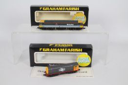 Graham Farish - two N gauge model diesel electric locomotives,