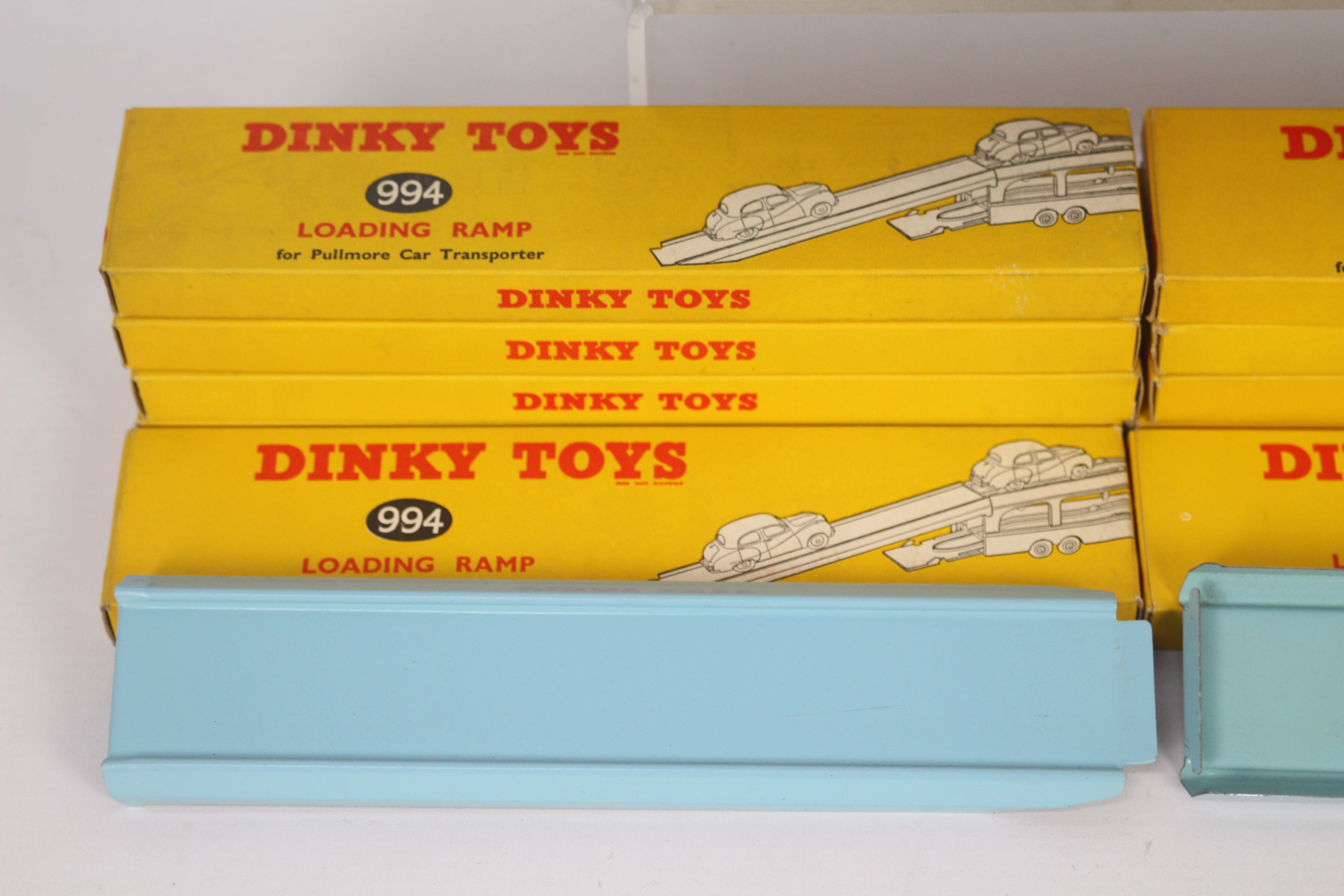 Dinky - 13 x boxed # 994 Loading Ramps for Pullmore Car Transporters including three in a trade box. - Image 2 of 4
