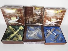 Corgi Aviation Archive - Three boxed diecast 1:144 scale model aircraft from Corgi Aviation Archive.