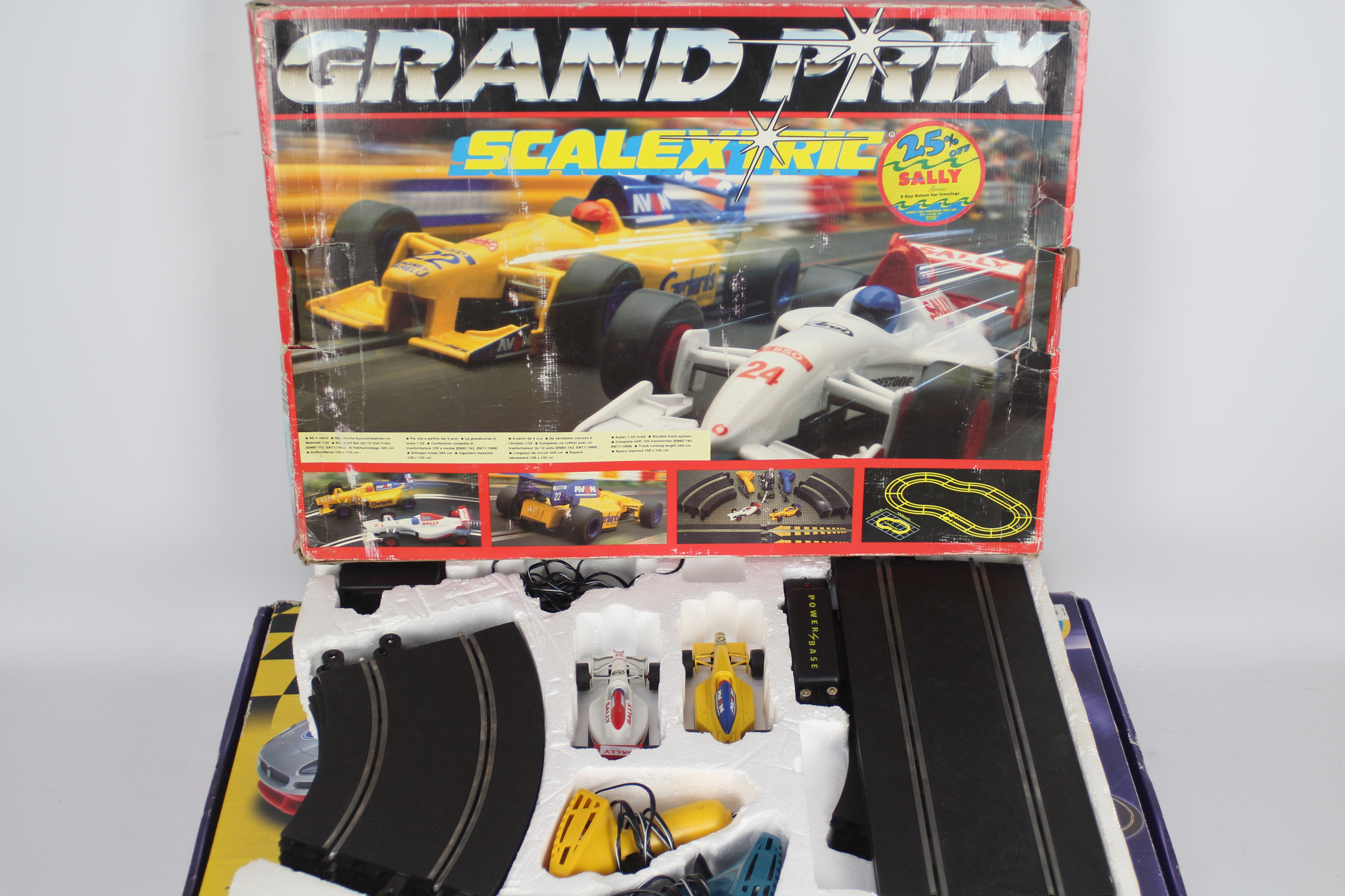 Scalextric - 2 x boxes sets, # C1166L Maserati Challenge and # C653 Grand Prix set. - Image 2 of 5