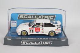 Scalextric - A boxed Scalextric C3781 Ford Sierra RS500 BTCC Brands Hatch 1990 'Rob Gravett' RN11.