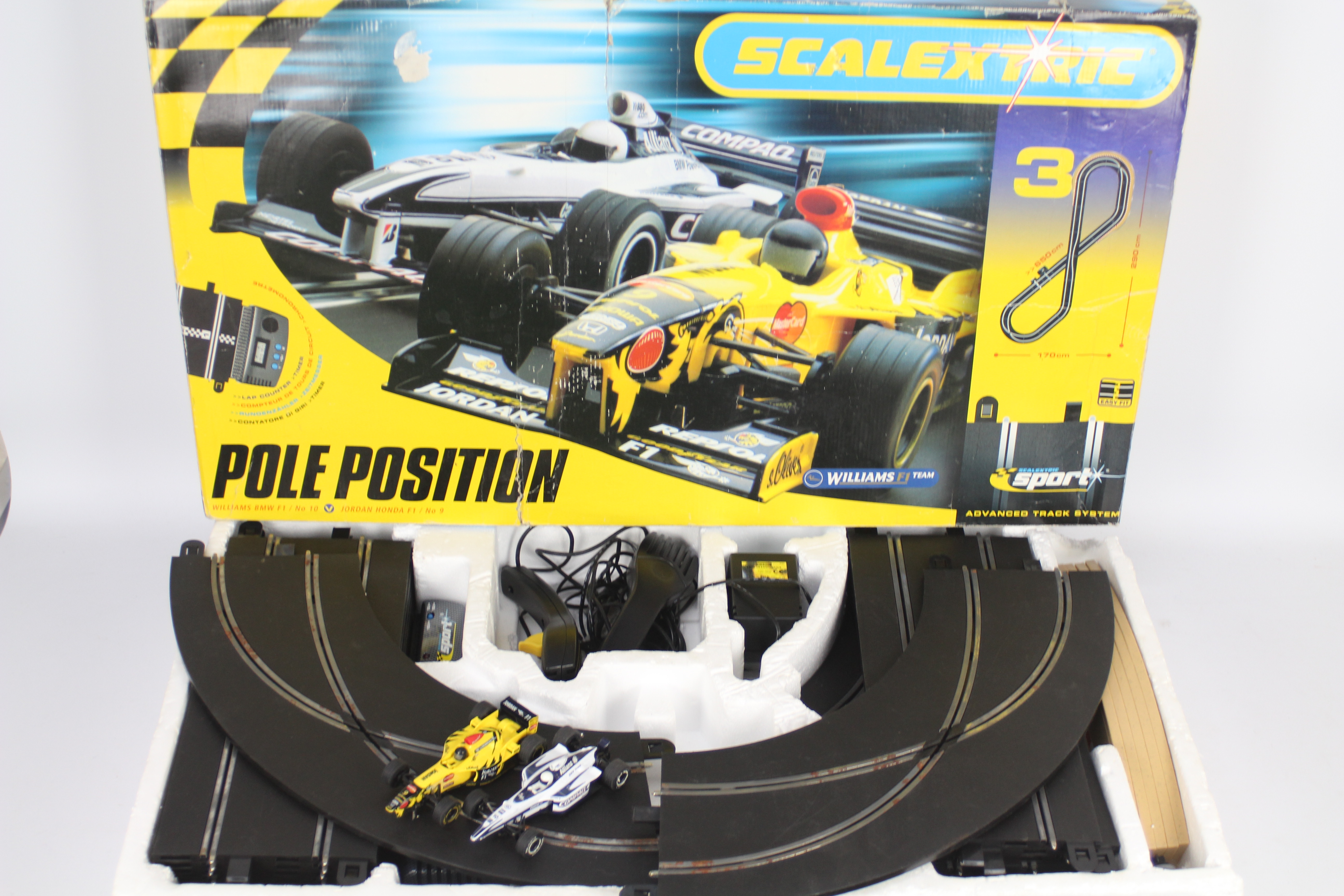 Scalextric - 2 boxed sets in 1:32 scale, # C1319 Continental Sports Cars, # C1097 Pole Position. - Image 4 of 5