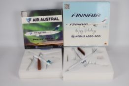 Inflight Models - two 1:200 scale models comprising Finnair Airbus A350-900 # IF359AY001 and Air