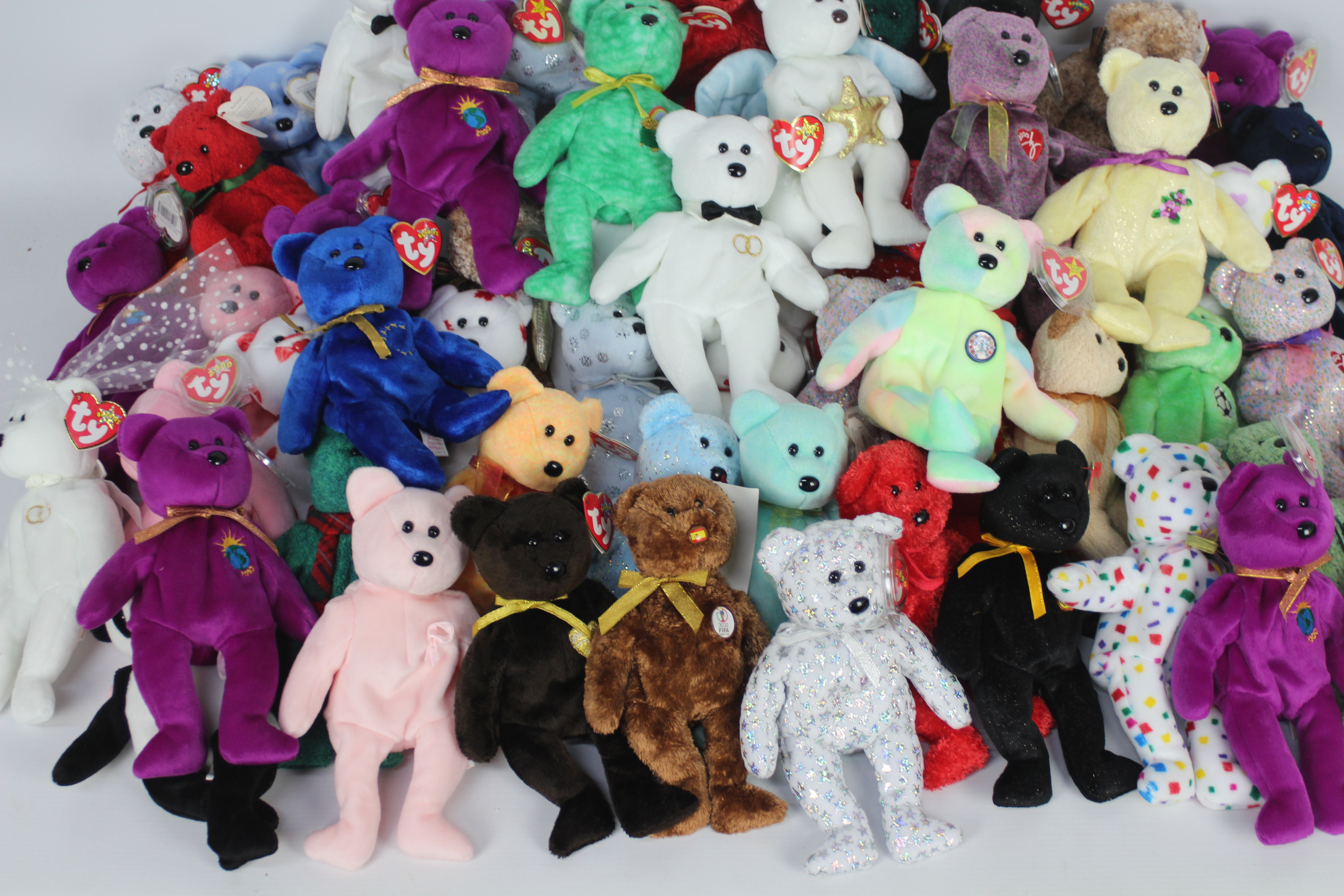 Ty Beanie - The Beanie Babies Collection - A large quantity of 55 x first generation Ty Beanie Baby - Image 3 of 4