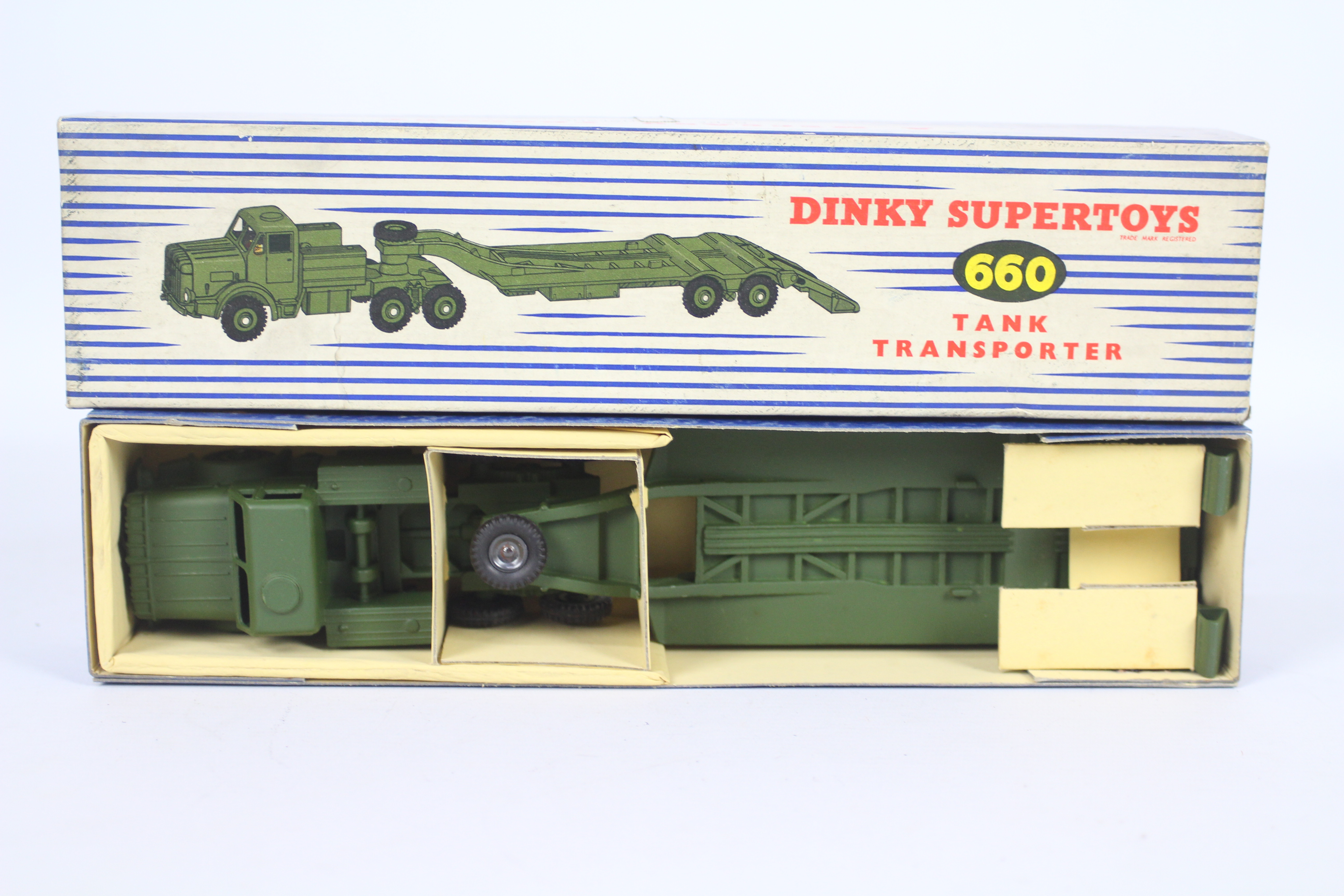 Dinky - A boxed Dinky # 660 Mighty Antar Tank Transporter. - Image 6 of 6