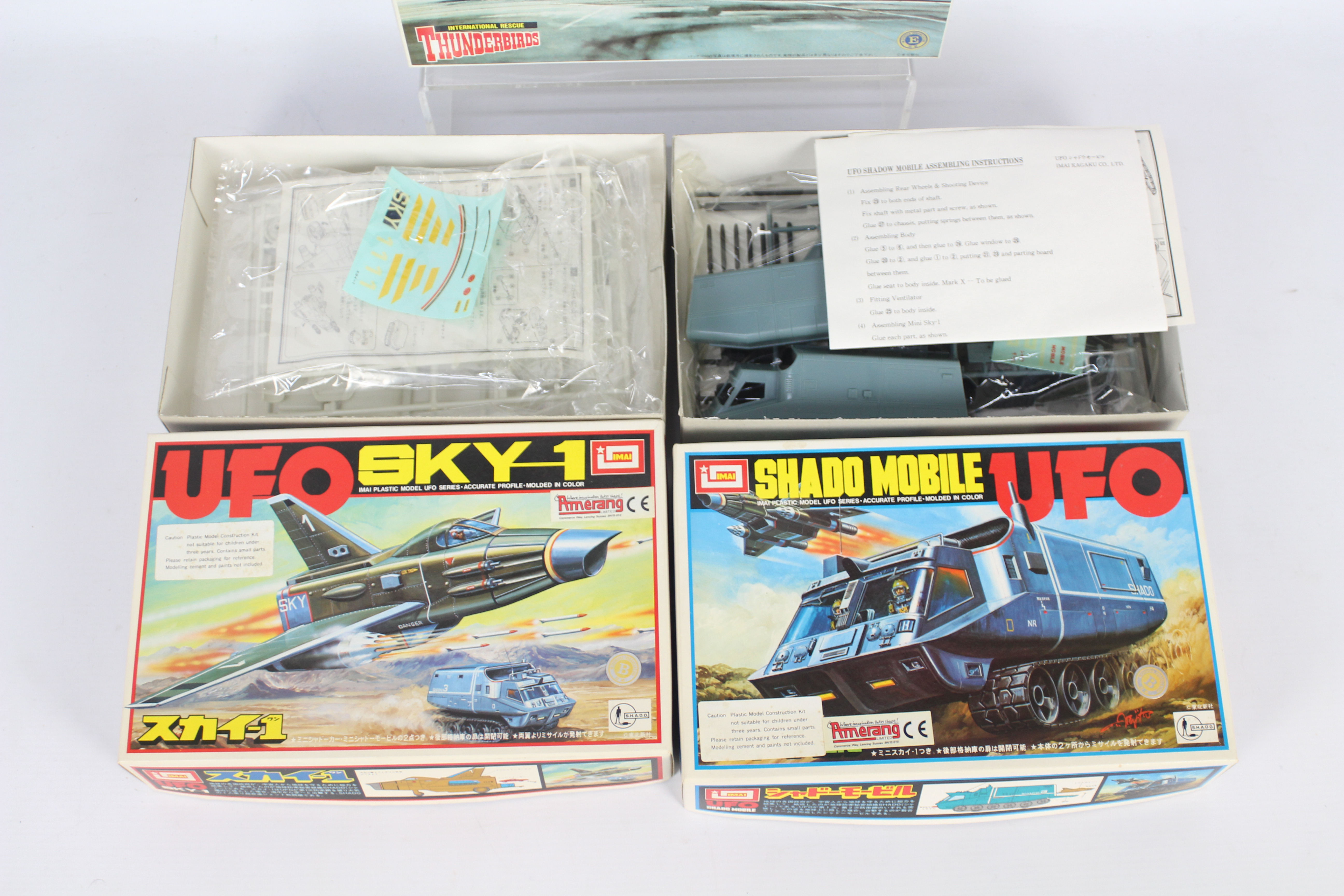 IMAI,Gerry Anderson - Three boxed 'Gerry Anderson' themed plastic model kits. - Image 2 of 3