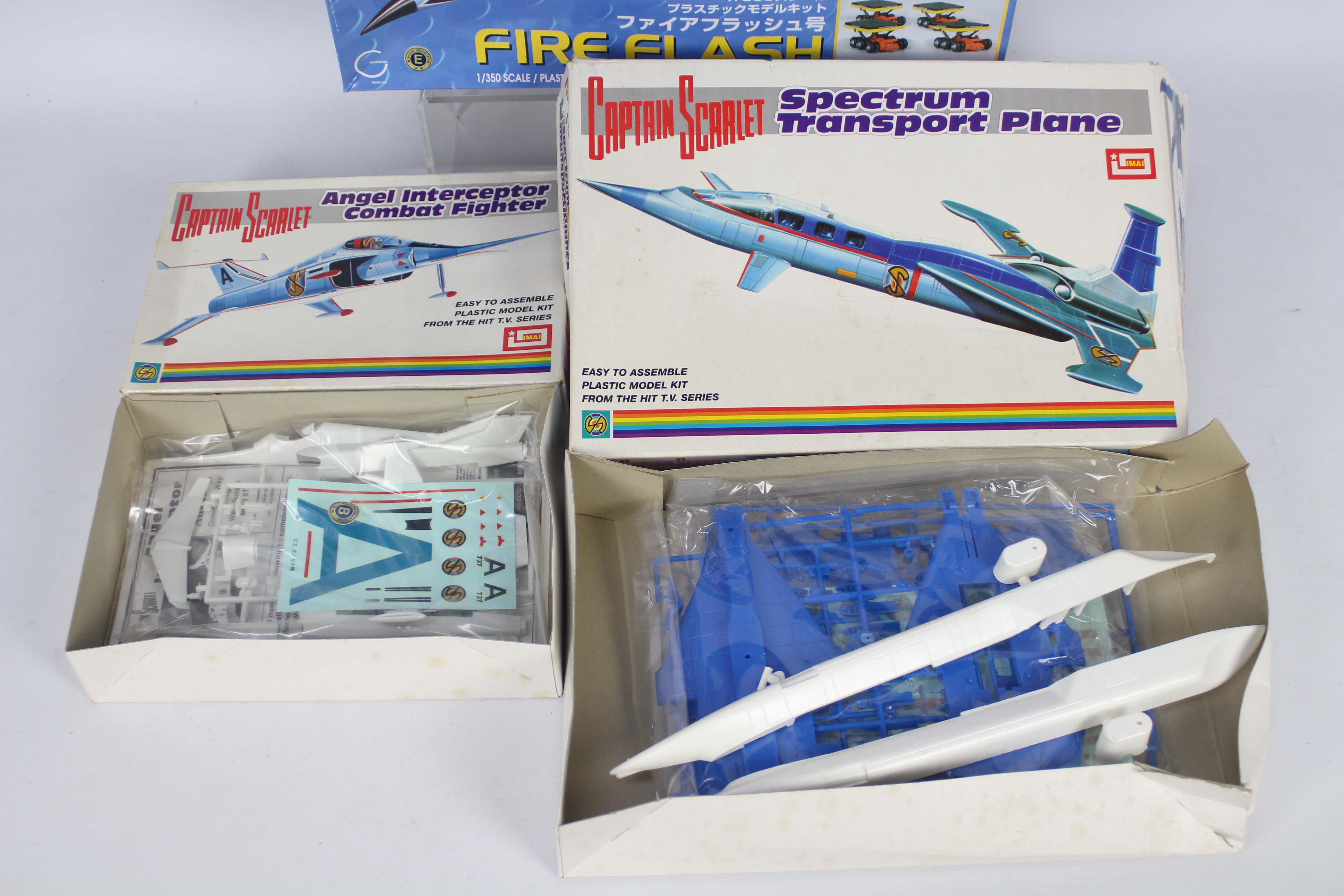 Aoshima, IMAI , Gerry Anderson - Three boxed 'Gerry Anderson' themed plastic model kits. - Image 2 of 3