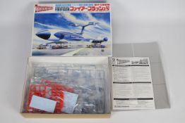 Aoshima - A Gerry Anderson thunderbird 1/350 scale Atomic airliner Mk. 6 Fireflash model kit.