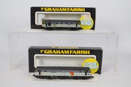 Graham Farish - two N gauge model diesel electric locomotives,