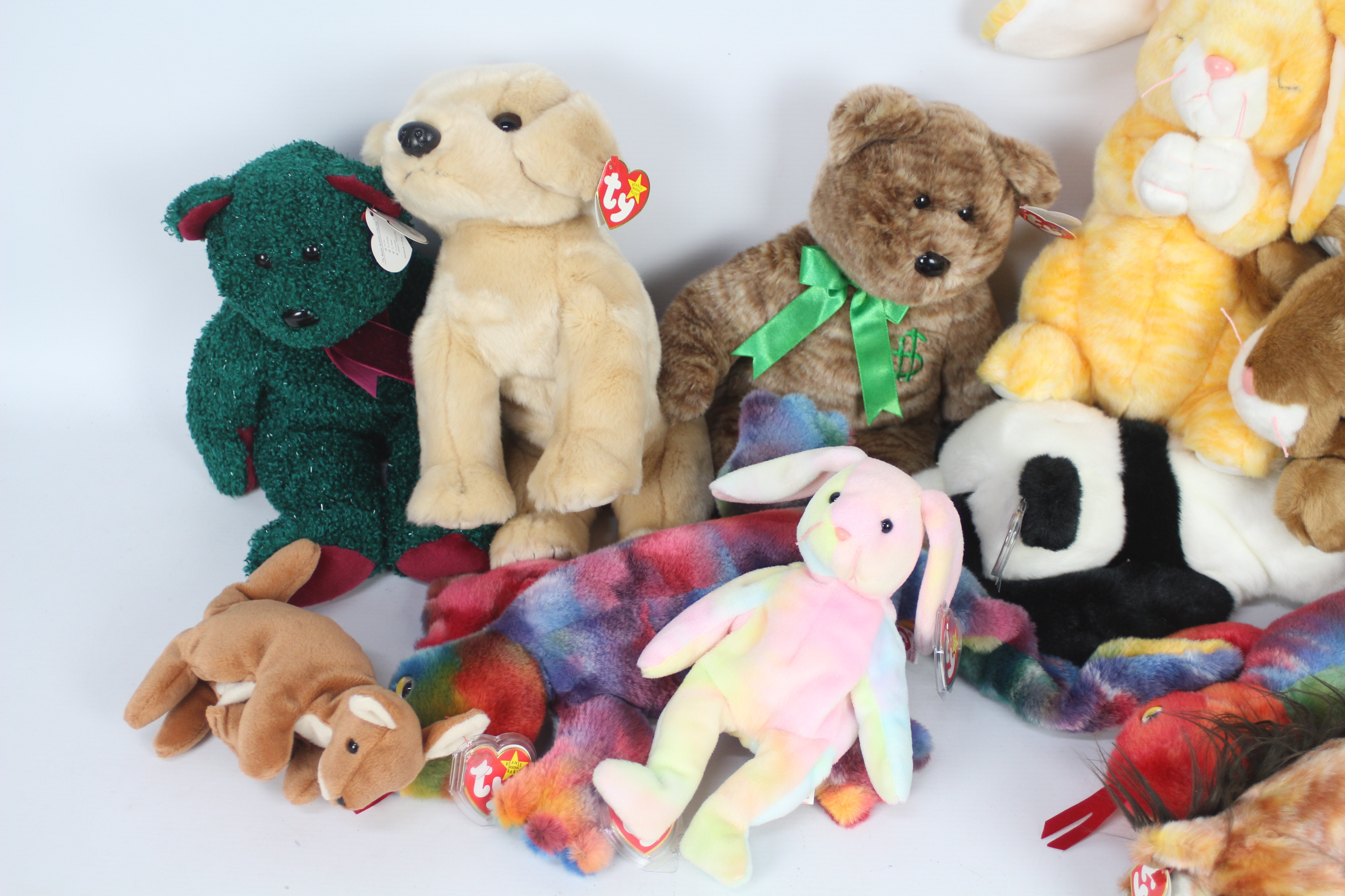 Ty Beanie - The Beanie Babies and Beanie Buddies Collection - A large quantity of 10 x first - Image 2 of 2