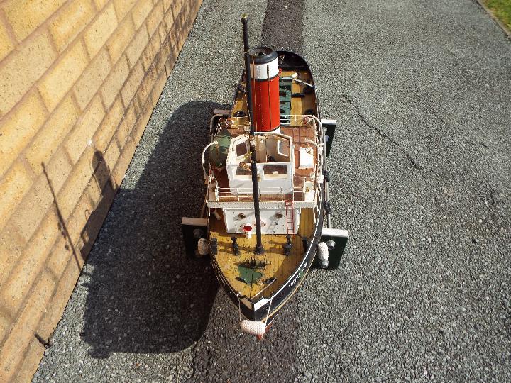 Mobile Marine Models - A built Mobile Marine Models 'I'm a Little Tugger' RC Tug Boat 'Thistle - Image 6 of 9