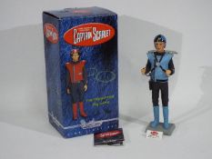 Robert Harrop - A Limited Edition 'Captain Scarlet' hand painted figurine of 'Captain Blue' The