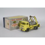 Dinky - A boxed Marrel Multi-Bucket Skip lorry # 966.