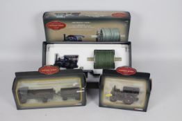 Corgi Vintage Glory - Three boxed diecast 1:50 scale steam vehicles.