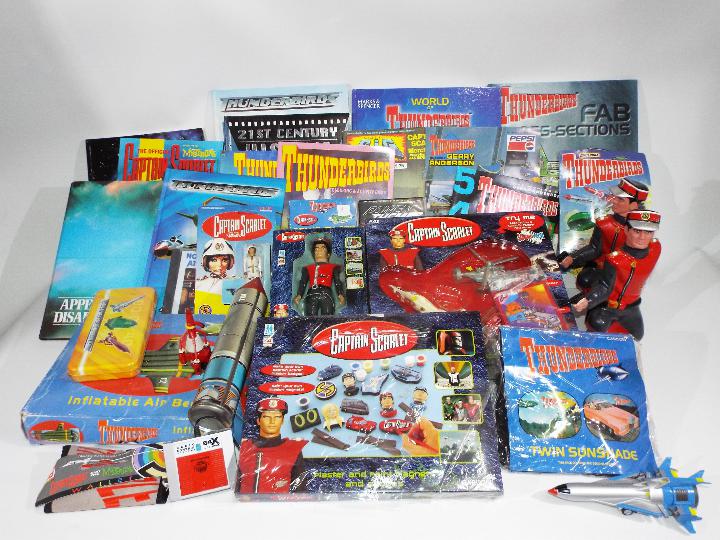 A mixed collection of some boxed action figures, TV and Sc-Fi related collectable novelty goods,