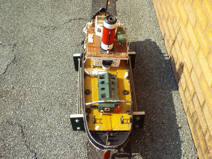 Mobile Marine Models - A built Mobile Marine Models 'I'm a Little Tugger' RC Tug Boat 'Thistle - Image 4 of 9