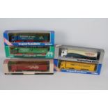 Corgi - 5 x boxed Superhaulers trucks including # TY86611 Scania curtainside Knights Of Old,
