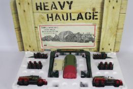 Corgi - Heavy Haulage - A boxed limited edition Scammell Contractor x 2 with Girder Trailer Bogies