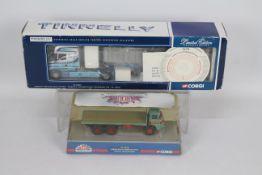 Corgi - 2 x boxed trucks in 1:50 scale,