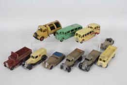 Dinky Toys - An unboxed collection of 10 Dinky Toys.