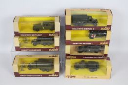 Solido - Seven boxed diecast military vehicles by Solido.