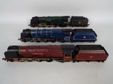 Hornby - 3 x unboxed 00 gauge Duchess Class locos, City Of Liverpool # R194,